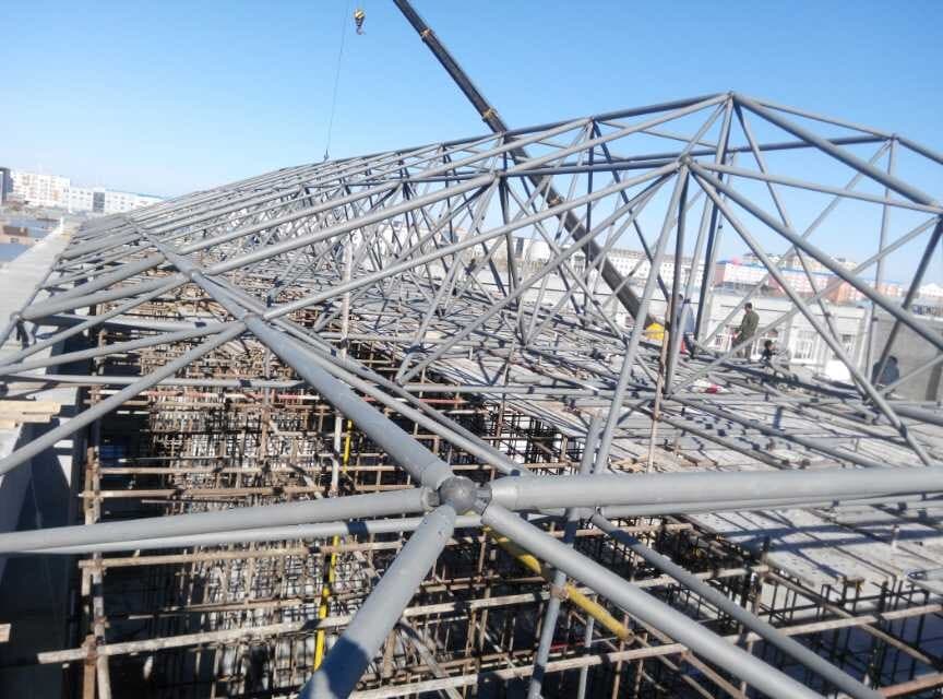 濉溪商贸城屋顶网架工程